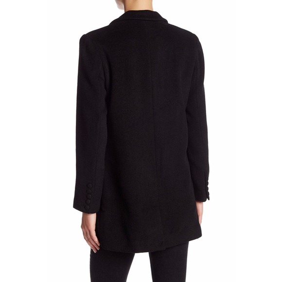 Joe's Jeans Soft Wool Blend One Button Sweater Coat Black M/L $289 Nwt - Picture 8 of 8